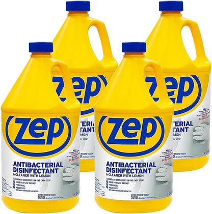 Commercial 1041688 Antibacterial Disinfectant Cleaner with lemon , 1 gal Bottle
