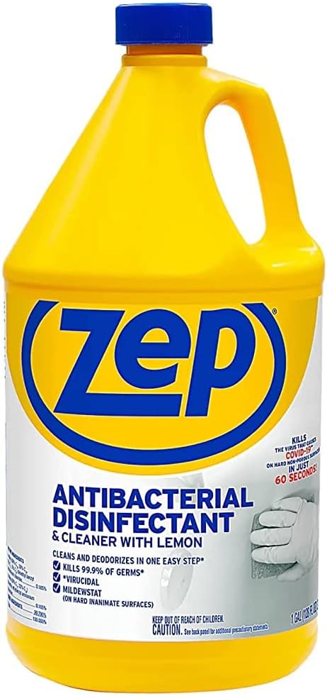Commercial 1041688 Antibacterial Disinfectant Cleaner with lemon , 1 gal Bottle