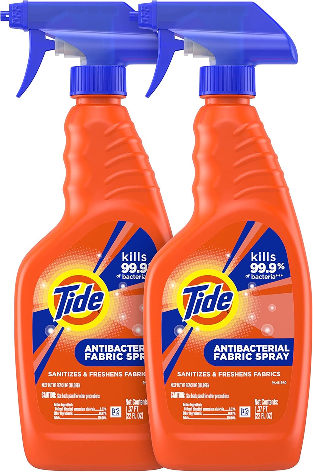 Antibacterial Fabric Spray, 2 count, 22 fl oz each