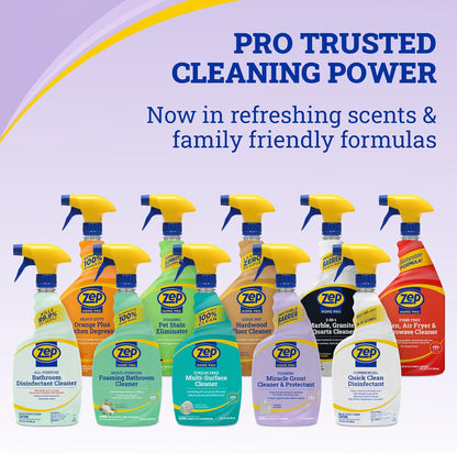 Home Pro Foaming Miracle Grout Cleaner & Protectant - 32 Fl. OZ - (Pack of 1) 2-in-1 for Sparkling Clean Grout Lines