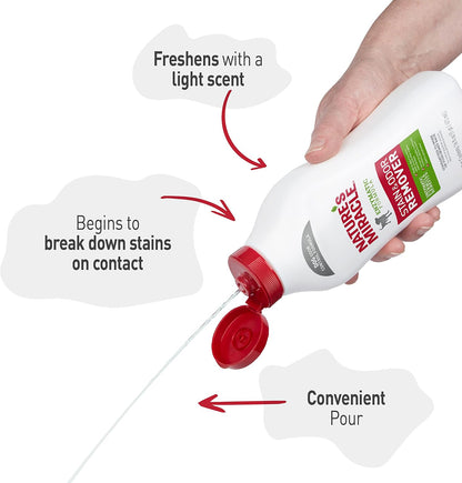 Stain and Odor Remover Dog, 32 Ounces, Everyday Mess Enzymatic Odor Control Formula