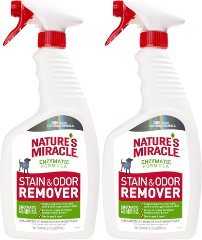 Stain and Odor Remover Dog, 32 Ounces, Everyday Mess Enzymatic Odor Control Formula
