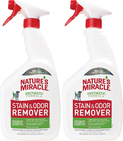 Stain and Odor Remover Dog, 32 Ounces, Everyday Mess Enzymatic Odor Control Formula