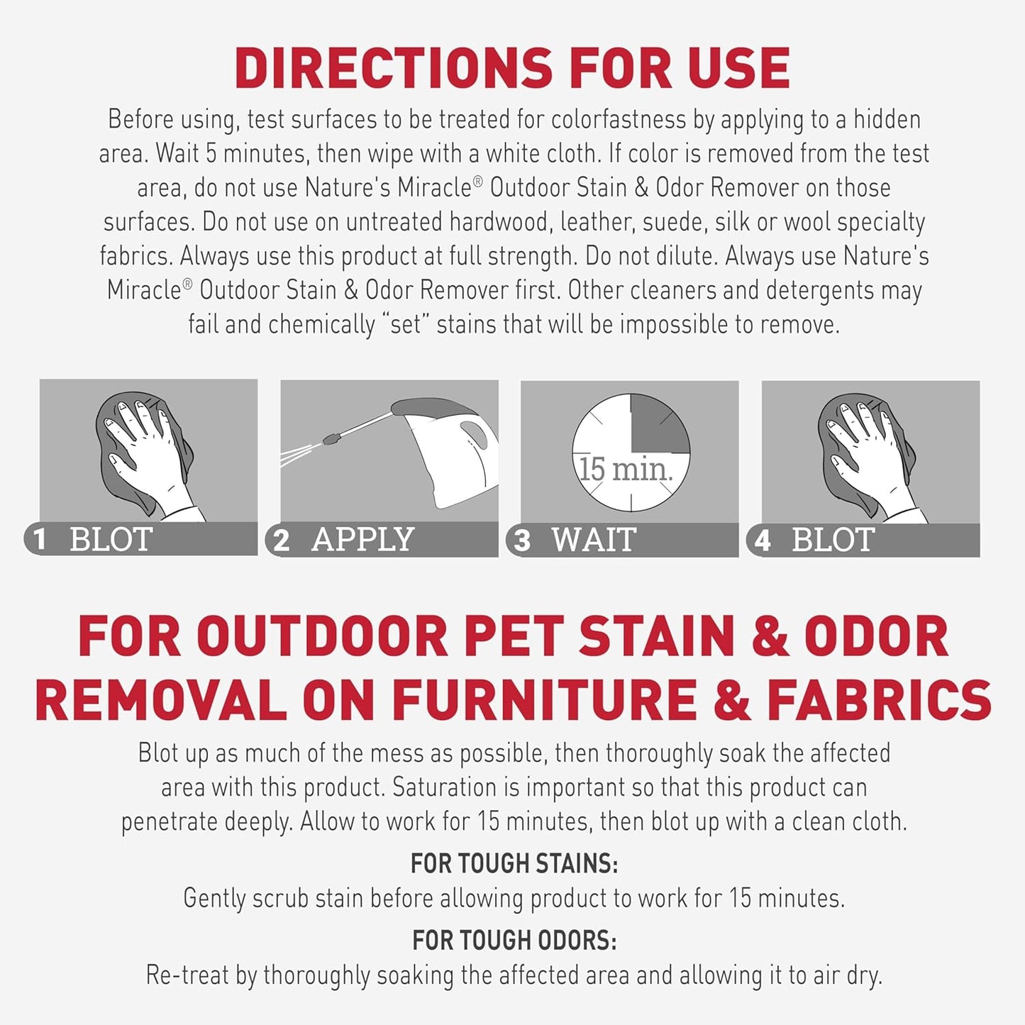 Stain and Odor Remover Dog, 32 Ounces, Everyday Mess Enzymatic Odor Control Formula