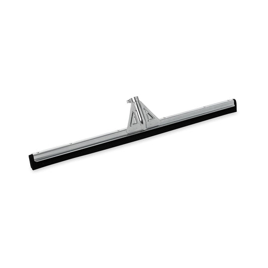 Heavy-Duty Floor Dual Squeegee Black for Warehouses/Concrete/Car Garage/Basement Floor