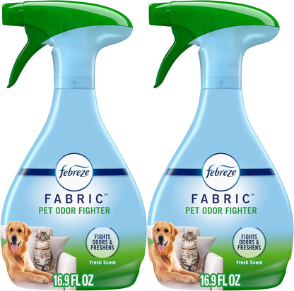 Fabric Spray Air Freshener, Odor-Fighting Fabric Refresher, Sneaker Balls Alternative, Couch Cleaner, Linen Spray, Multi-Use, Downy April Fresh Scent, 23.6 fl oz