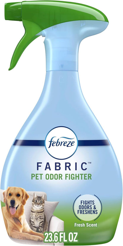 Fabric Spray Air Freshener, Odor-Fighting Fabric Refresher, Sneaker Balls Alternative, Couch Cleaner, Linen Spray, Multi-Use, Downy April Fresh Scent, 23.6 fl oz
