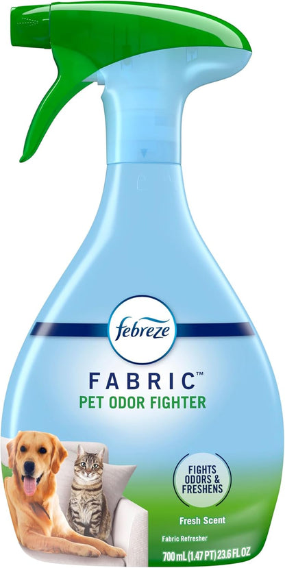 Fabric Spray Air Freshener, Odor-Fighting Fabric Refresher, Sneaker Balls Alternative, Couch Cleaner, Linen Spray, Multi-Use, Downy April Fresh Scent, 23.6 fl oz