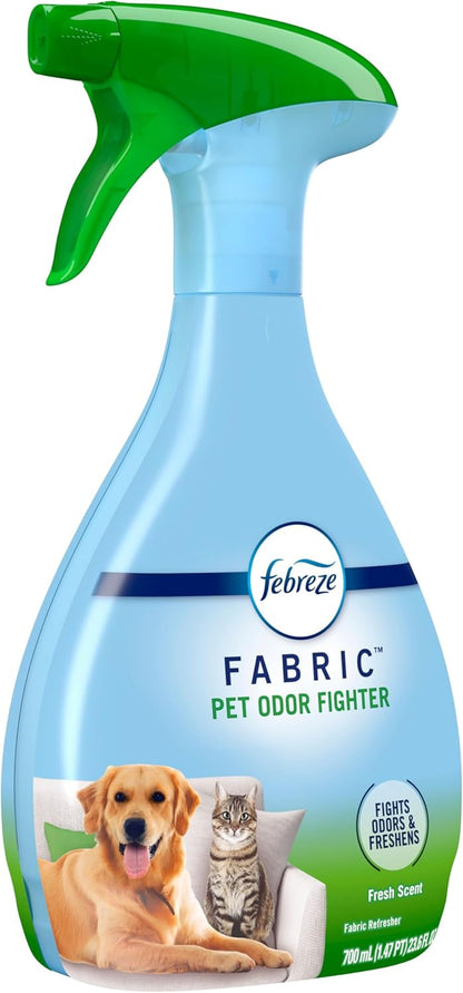 Fabric Spray Air Freshener, Odor-Fighting Fabric Refresher, Sneaker Balls Alternative, Couch Cleaner, Linen Spray, Multi-Use, Downy April Fresh Scent, 23.6 fl oz
