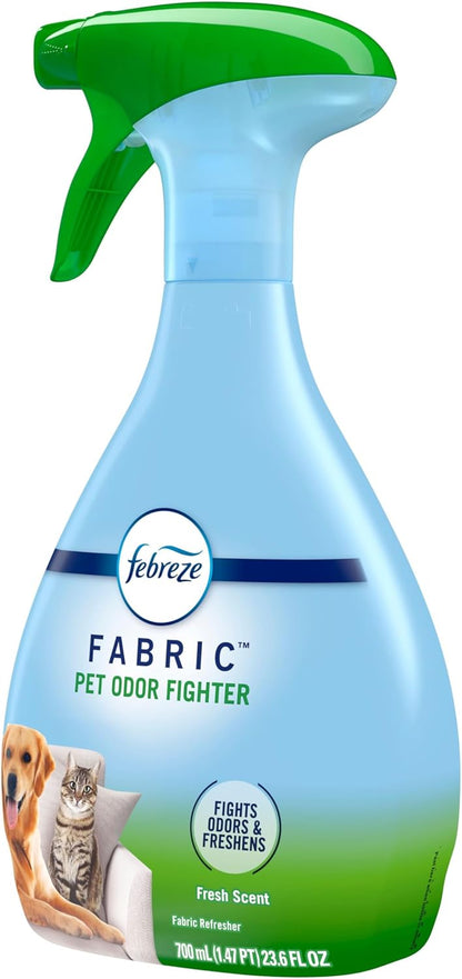 Fabric Spray Air Freshener, Odor-Fighting Fabric Refresher, Sneaker Balls Alternative, Couch Cleaner, Linen Spray, Multi-Use, Downy April Fresh Scent, 23.6 fl oz