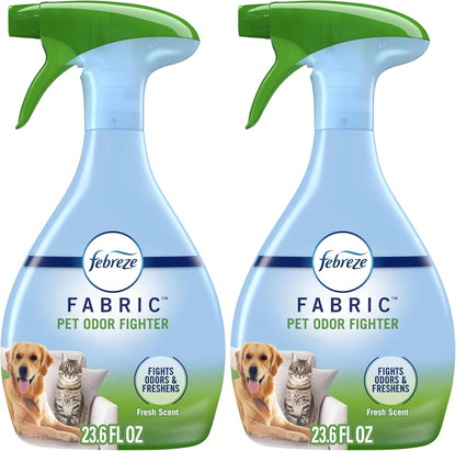 Fabric Spray Air Freshener, Odor-Fighting Fabric Refresher, Sneaker Balls Alternative, Couch Cleaner, Linen Spray, Multi-Use, Downy April Fresh Scent, 23.6 fl oz