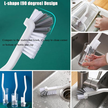 11PCS Crevice Cleaning Brush Set, Hard Bristle Gap Cleaning Kit for Groove, Window, Tiles, Corner, Faucet, Bathroom, Kitchen, Stove, Pot