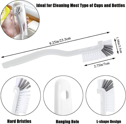 11PCS Crevice Cleaning Brush Set, Hard Bristle Gap Cleaning Kit for Groove, Window, Tiles, Corner, Faucet, Bathroom, Kitchen, Stove, Pot