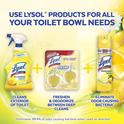 Automatic in-The-Bowl Toilet Cleaner, Cleans and Freshens Toilet Bowl, Lavender Fields Scent, 2ct