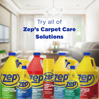 High Traffic Carpet Cleaner - 1 Gallon - Penetrating Formula Removes Deep Stains. Make High-Traffic Areas Look New Again