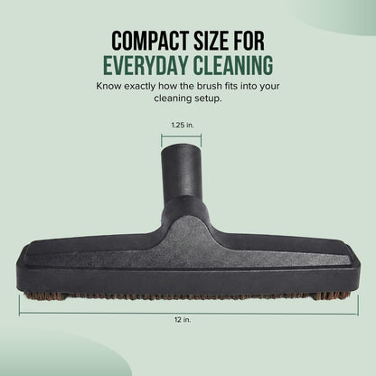 Selgo Universal 1 ¼ Inch (32mm) Black Vacuum Cleaner Floor Brush 10" Wide (1 Brush Only)