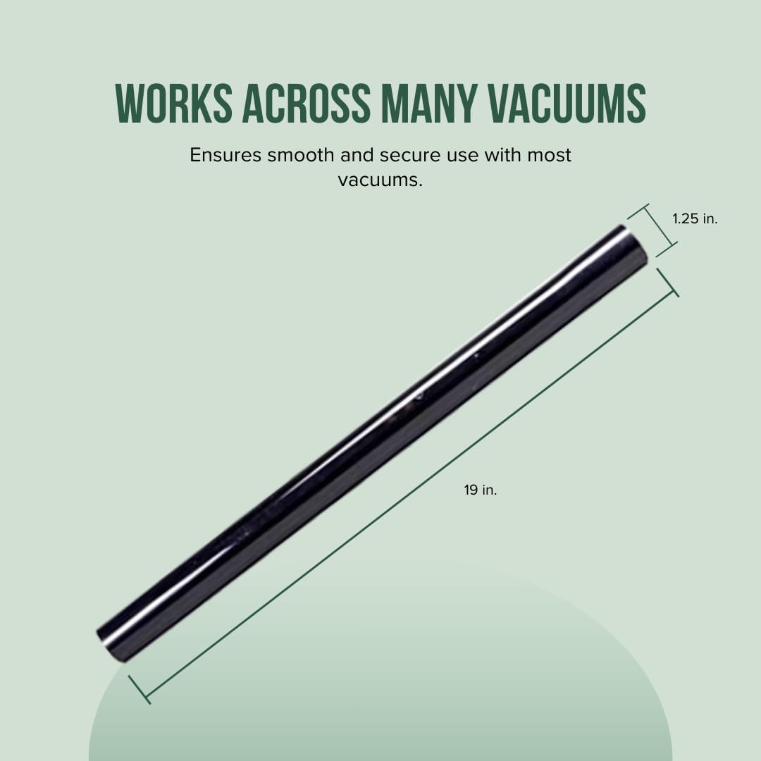 Selgo Universal 1 ¼ Inch (32mm) Black Vacuum Cleaner Floor Brush 10" Wide (1 Brush Only)