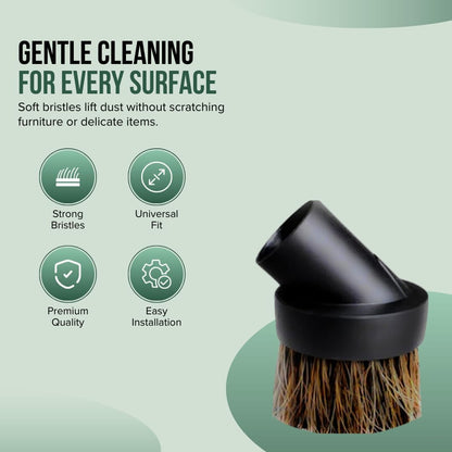 Selgo Universal 1 ¼ Inch (32mm) Black Vacuum Cleaner Floor Brush 10" Wide (1 Brush Only)