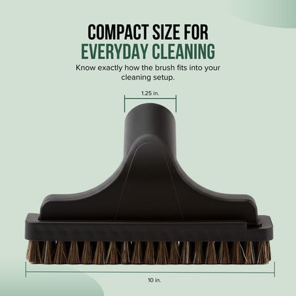 Selgo Universal 1 ¼ Inch (32mm) Black Vacuum Cleaner Floor Brush 10" Wide (1 Brush Only)