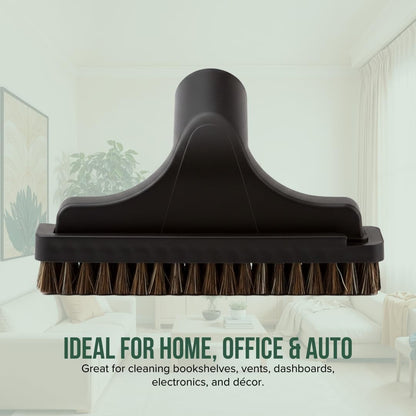Selgo Universal 1 ¼ Inch (32mm) Black Vacuum Cleaner Floor Brush 10" Wide (1 Brush Only)