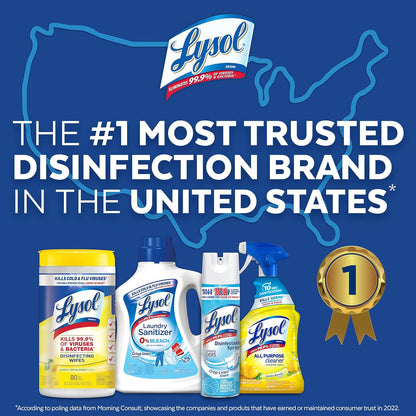 Sanitizing and Antibacterial Spray for Disinfecting & Deodorizing, Crisp Linen, 12.5 Fl Oz
