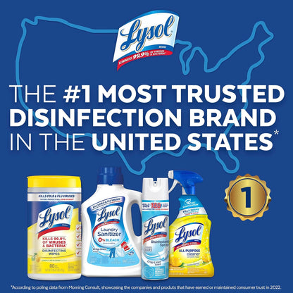 Sanitizing and Antibacterial Spray for Disinfecting & Deodorizing, Crisp Linen, 12.5 Fl Oz